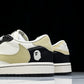 Travis Scott AJ1 Low x BAPE 'Beige Black White' (Custom)