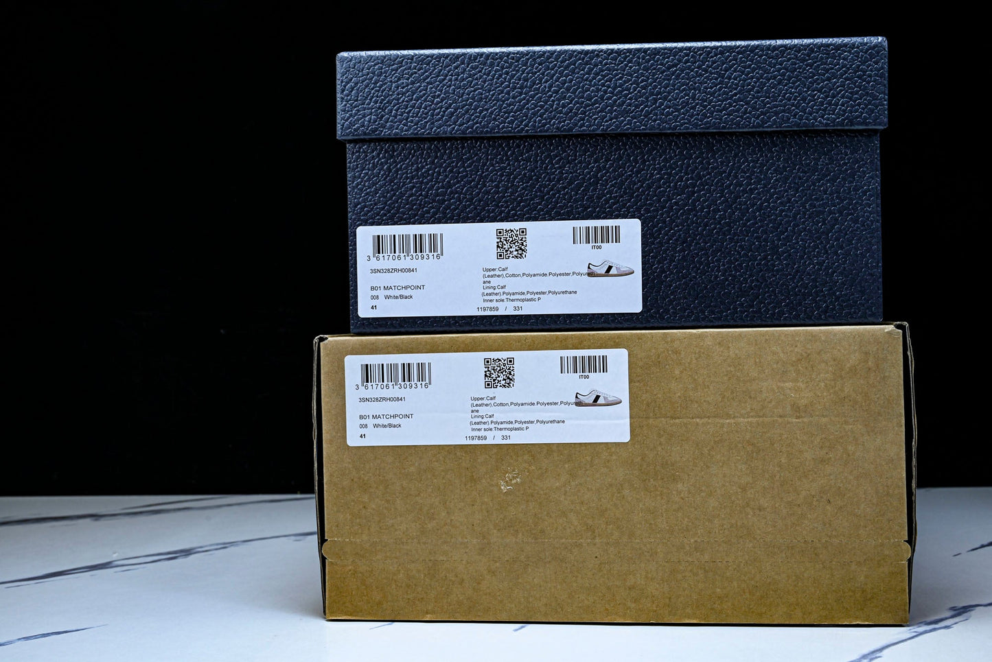 D1or B01 Matchpoint Sneaker 'Black White'