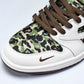 Travis Scott AJ1 Low x BAPE 'Camo 2.0' (Custom)