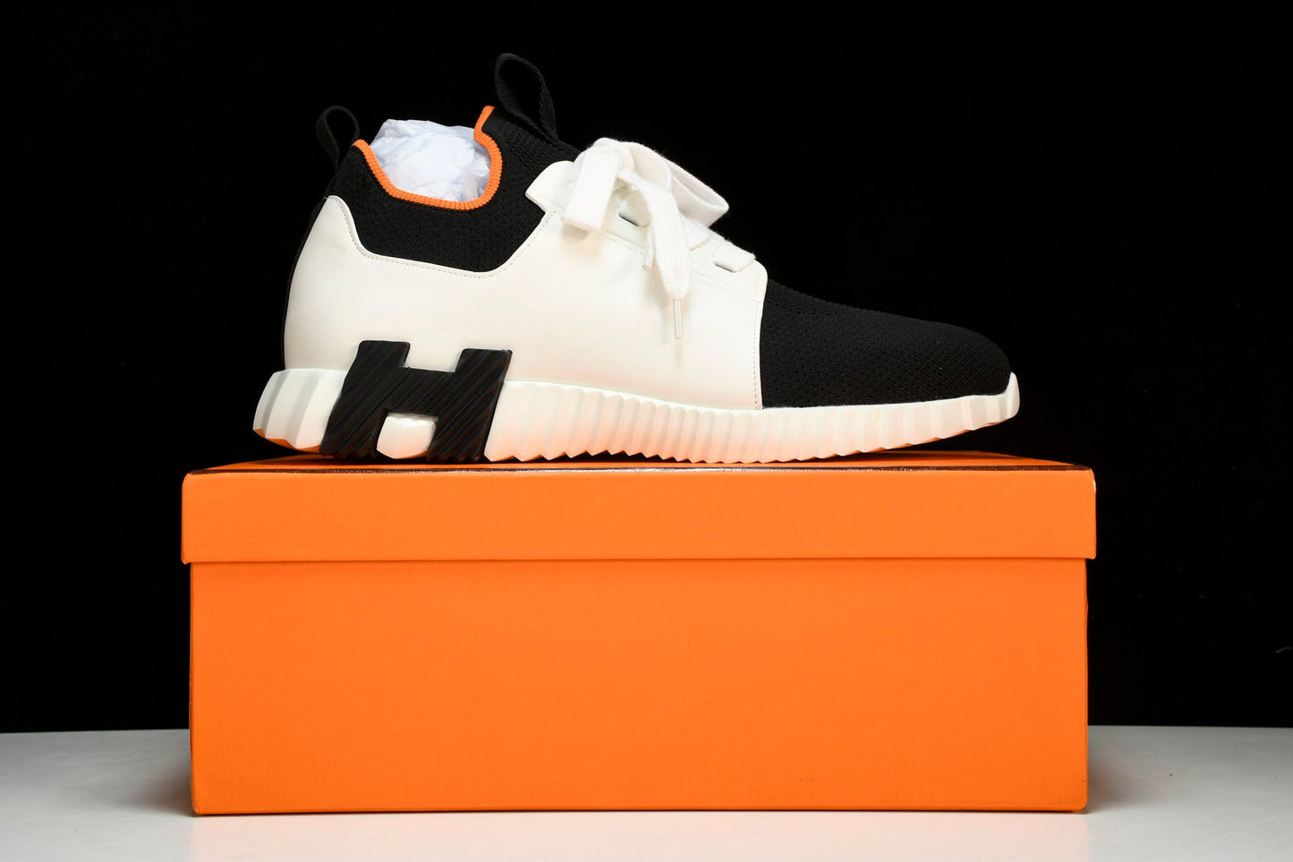 Нermès Depart Sneaker 'Noir Blanc'