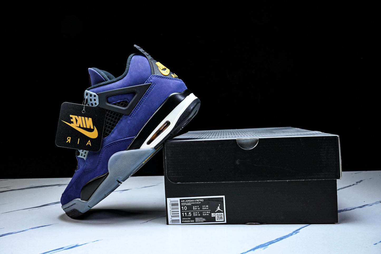 AJ4 Retro 'Lakers'