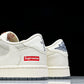 Travis Scott AJ1 Low x Supreme 'White Grey Sole' (Custom)