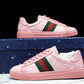Guссi Ace Web 'Pink Monogram'