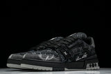 Louis Vuittоп Trainer Low 'Black Denim Monogram Textile'