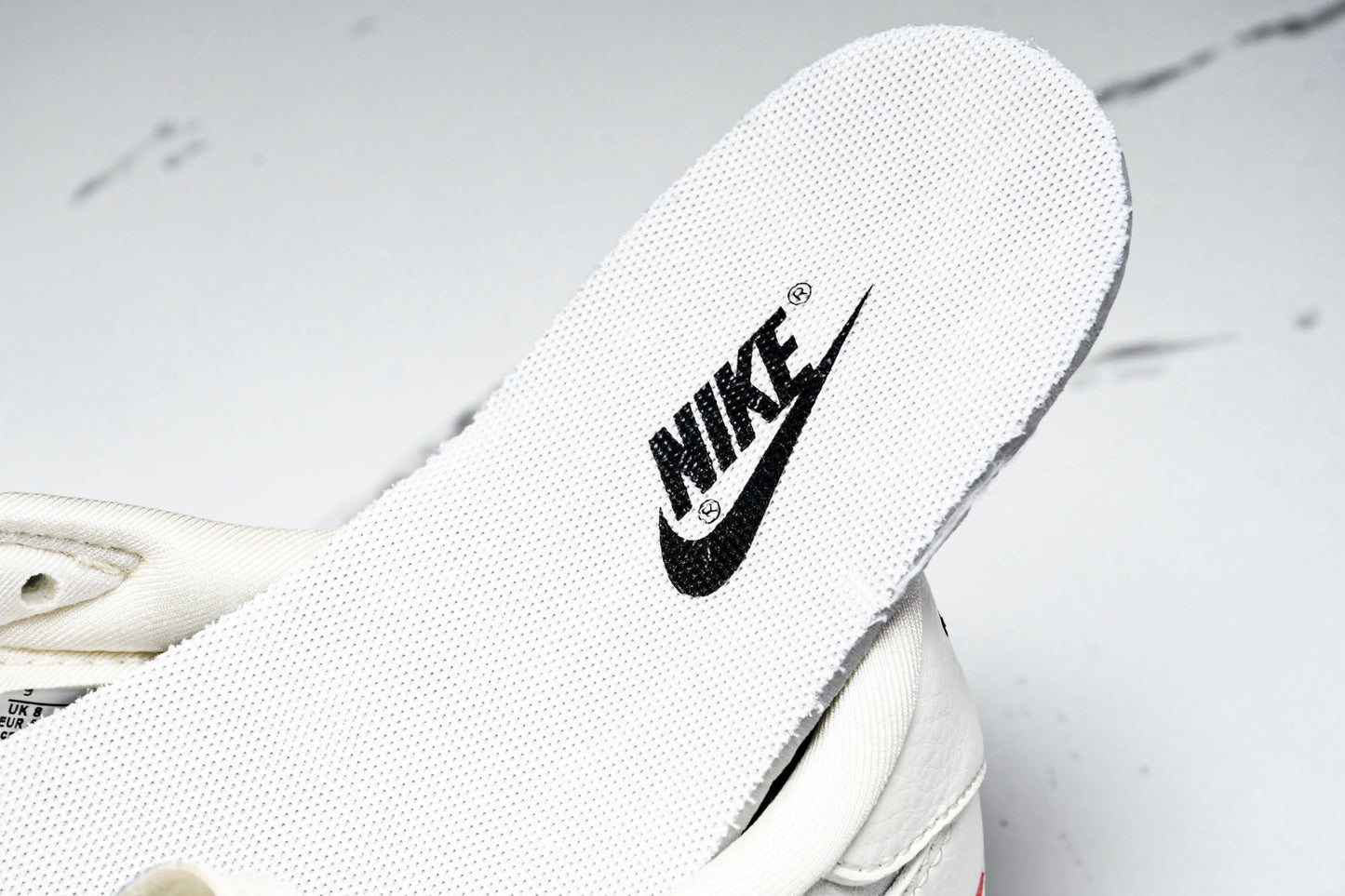Travis Scott AJ1 Low x Supreme 'White Black Sole' (Custom)