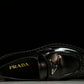 Prada Chocolate Patent Loafers 'Black'