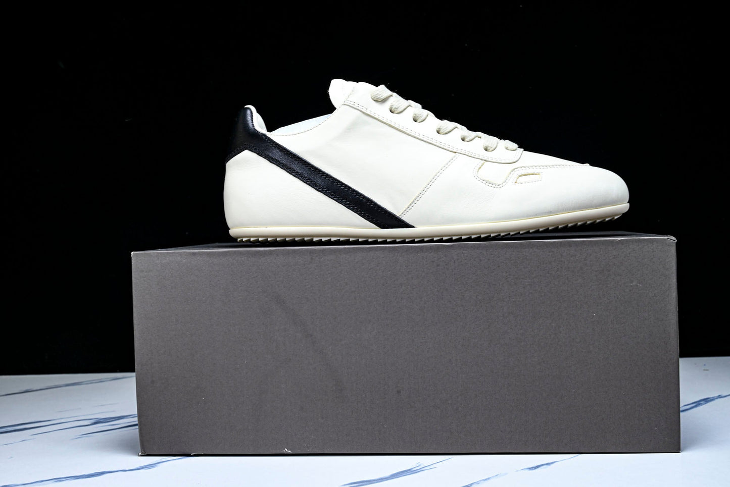 Rick Owens Minimal Sneaks 'Milk'