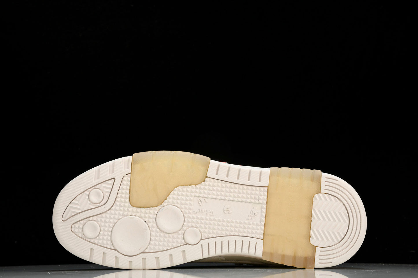 Off-White Out Of Office OOO Low Top "For Walking - White Red