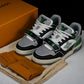 Louis Vuittоп Trainer Low Velcro Strap 'Green Black'