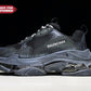 Triple S Sneaker "Triple Black Clear Sole" - (W) UK 5 / (W) US 8 / EU 38