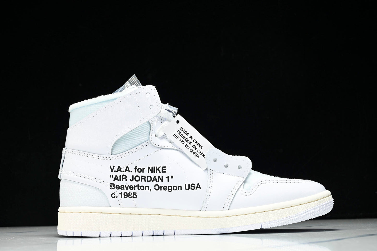 Off-White x Virgil Abloh Archive AJ1 Retro High 'Alaska'