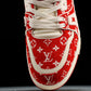 Louis Vuittоп Trainer Low 'Red Monogram Textile'