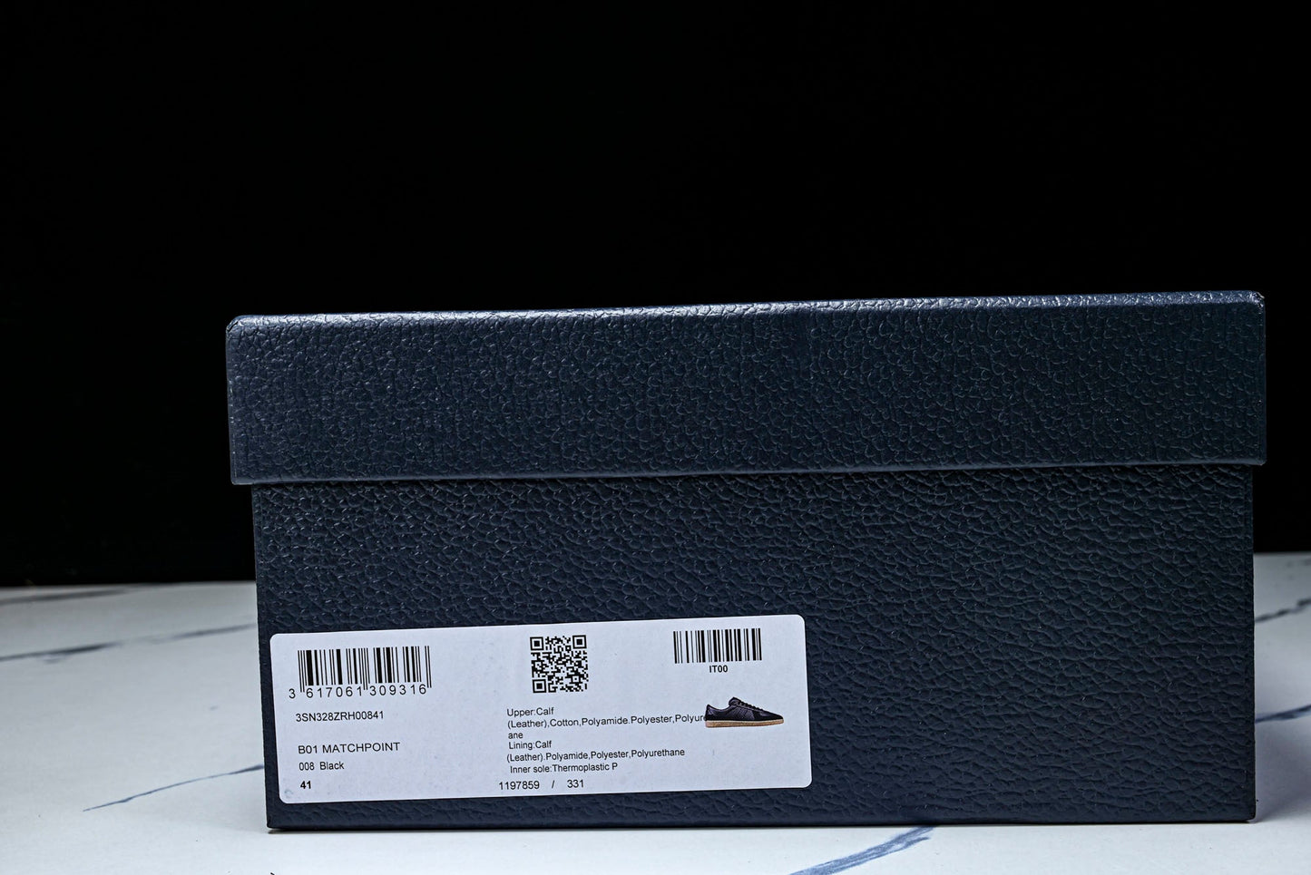 D1or B01 Matchpoint Sneaker 'Black'