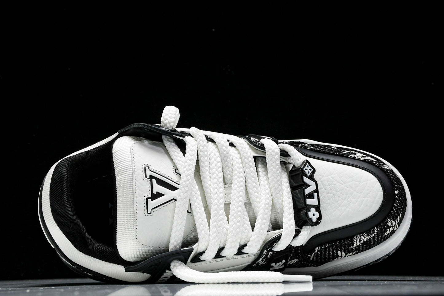 Louis Vuittоп Trainer Maxi 'Monogram Black White' - UK 6 / US 7 / EU 40