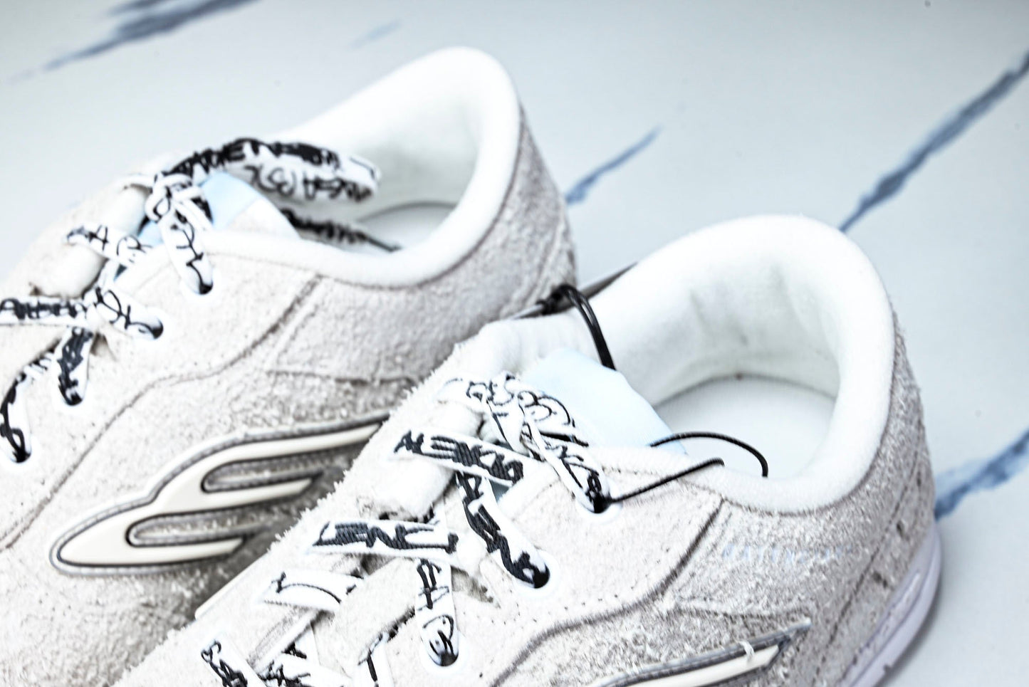 Вalenciaga Hamptons Suede Sneaker 'Off-White'