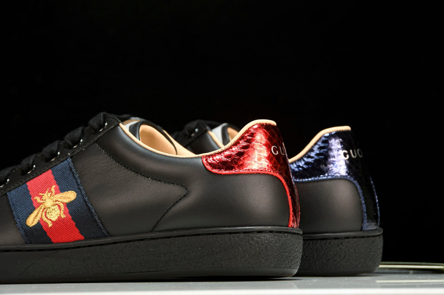 Guссi Ace 'Black Bee' - UK 11 / US 11.5 / EU 45