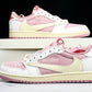 Travis Scott AJ1 Retro Low OG 'Shy Pink'
