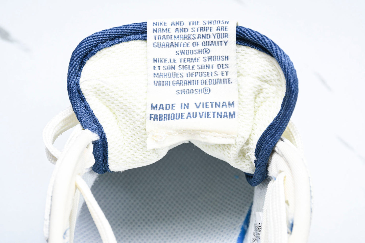 Travis Scott AJ1 Low x BAPE 'White Blue' (Custom)