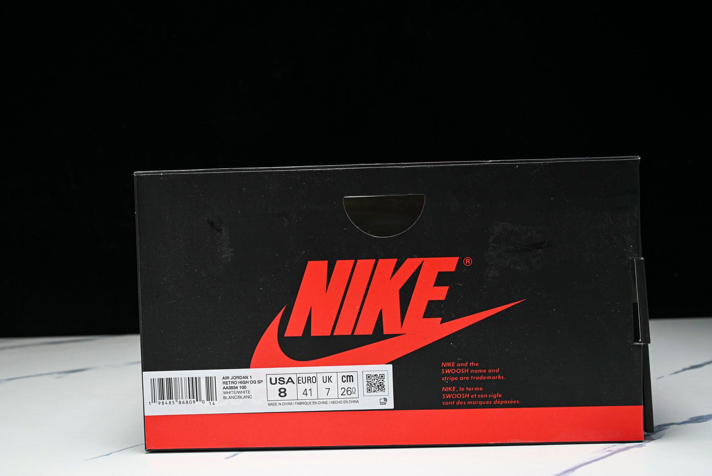 Off-White x Virgil Abloh Archive AJ1 Retro High 'Alaska'