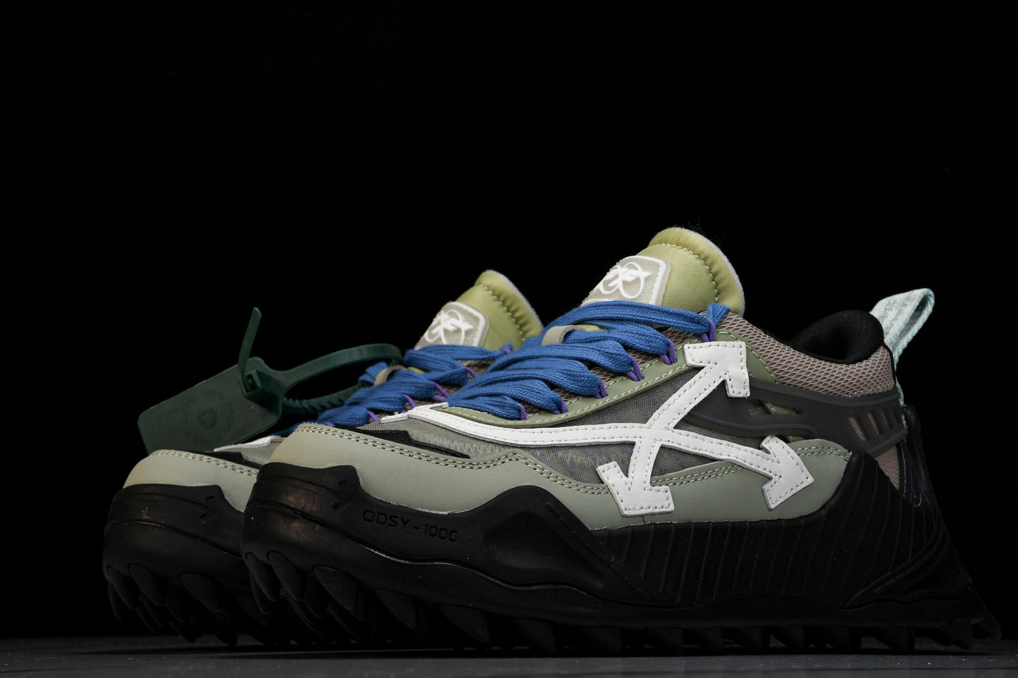 Off-White ODSY-1000 'Green White Black'