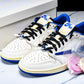 Travis Scott AJ1 Retro Low OG x Fragment ‘Sail Military Blue’