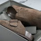 Вirkenstock x Вalenciaga Sunday Mule Suede 'Brown'