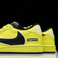 Travis Scott AJ1 Low x Supreme 'Yellow Black' (Custom)