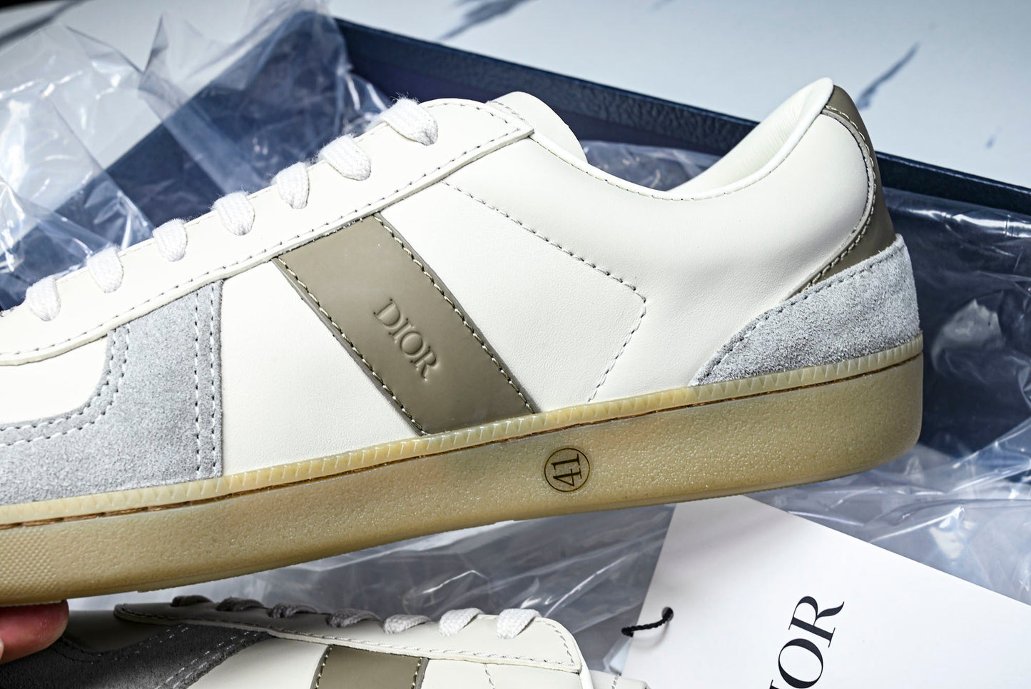 D1or B01 Matchpoint Sneaker 'Grey White'