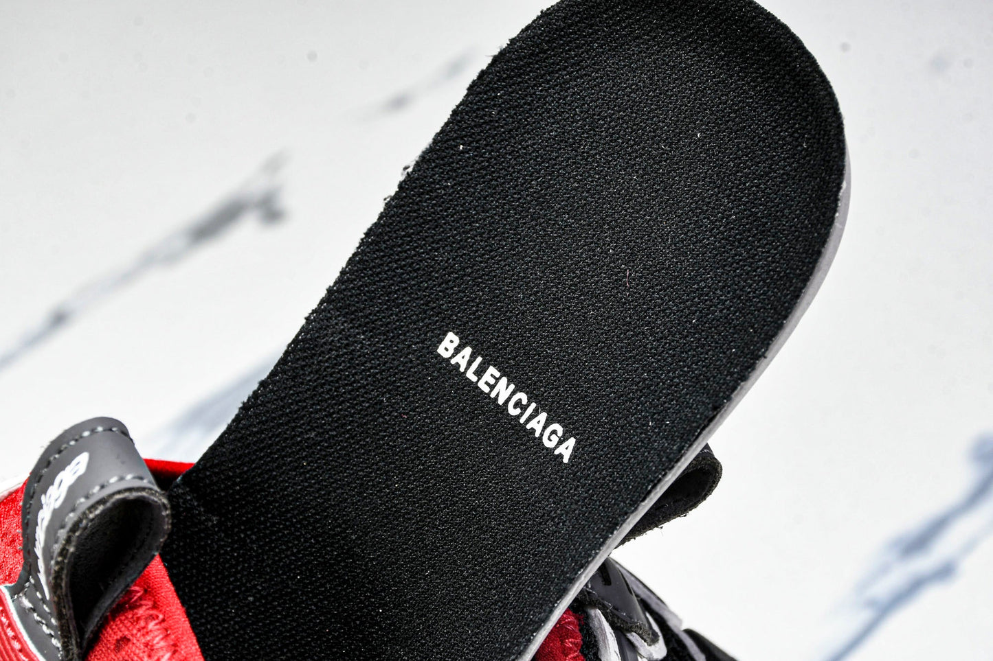 Вalenciaga Platform Sneaker 'Black Grey Red'