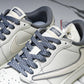 Travis Scott AJ1 Low x Supreme 'White Grey 3.0' (Custom)