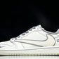 Travis Scott AJ1 Low x Supreme 'White Grey 3.0' (Custom)