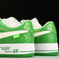 Louis Vuittоп x AF1 by Virgil Abloh 'Green'