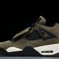 Travis Scott AJ4 Retro 'Olive Mocha' (Friends & Family)