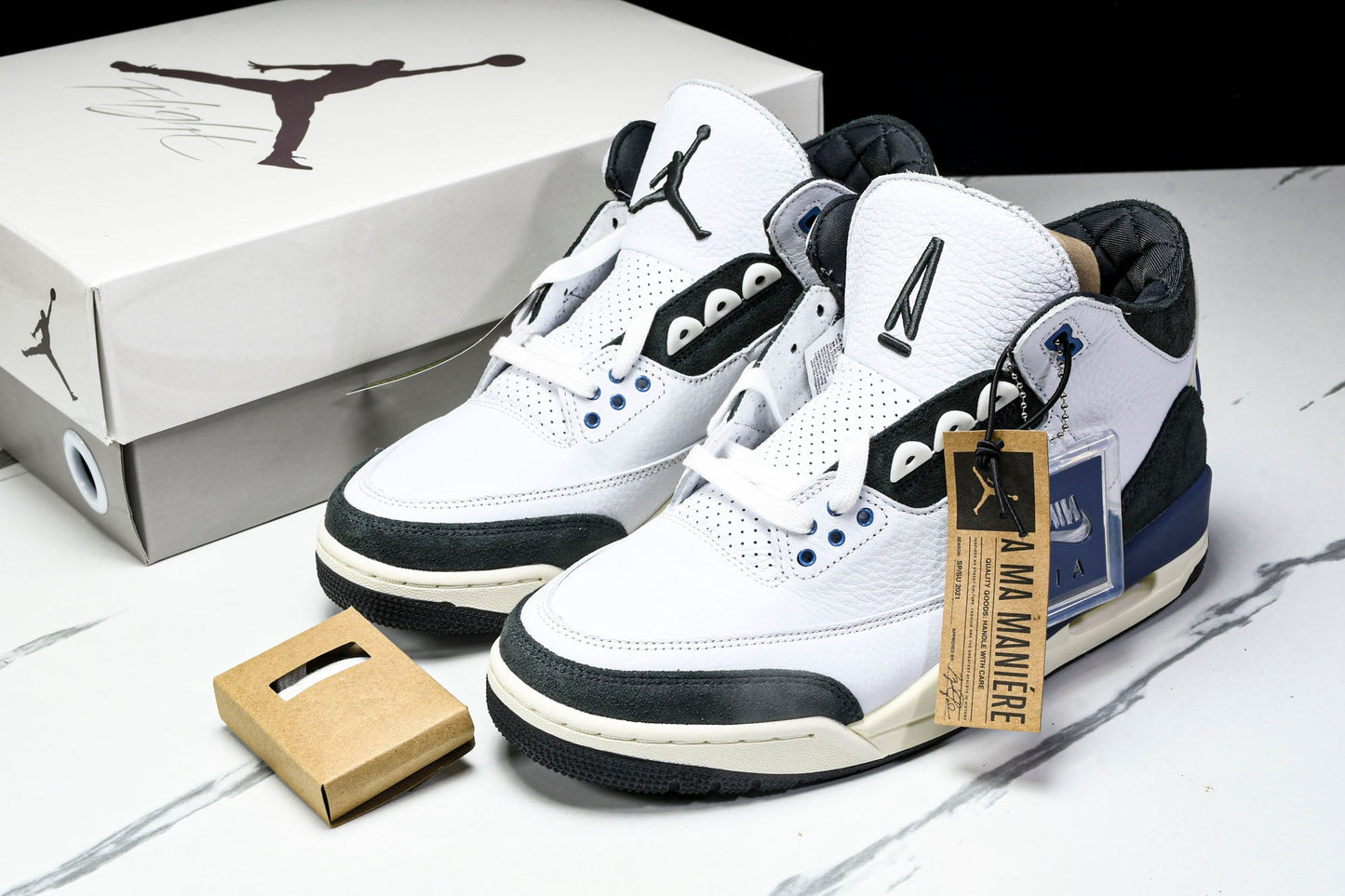 AJ3 Retro OG x A Ma Maniere 'Diffused Blue'
