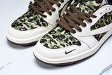 Travis Scott AJ1 Low x BAPE 'Camo 2.0' (Custom)