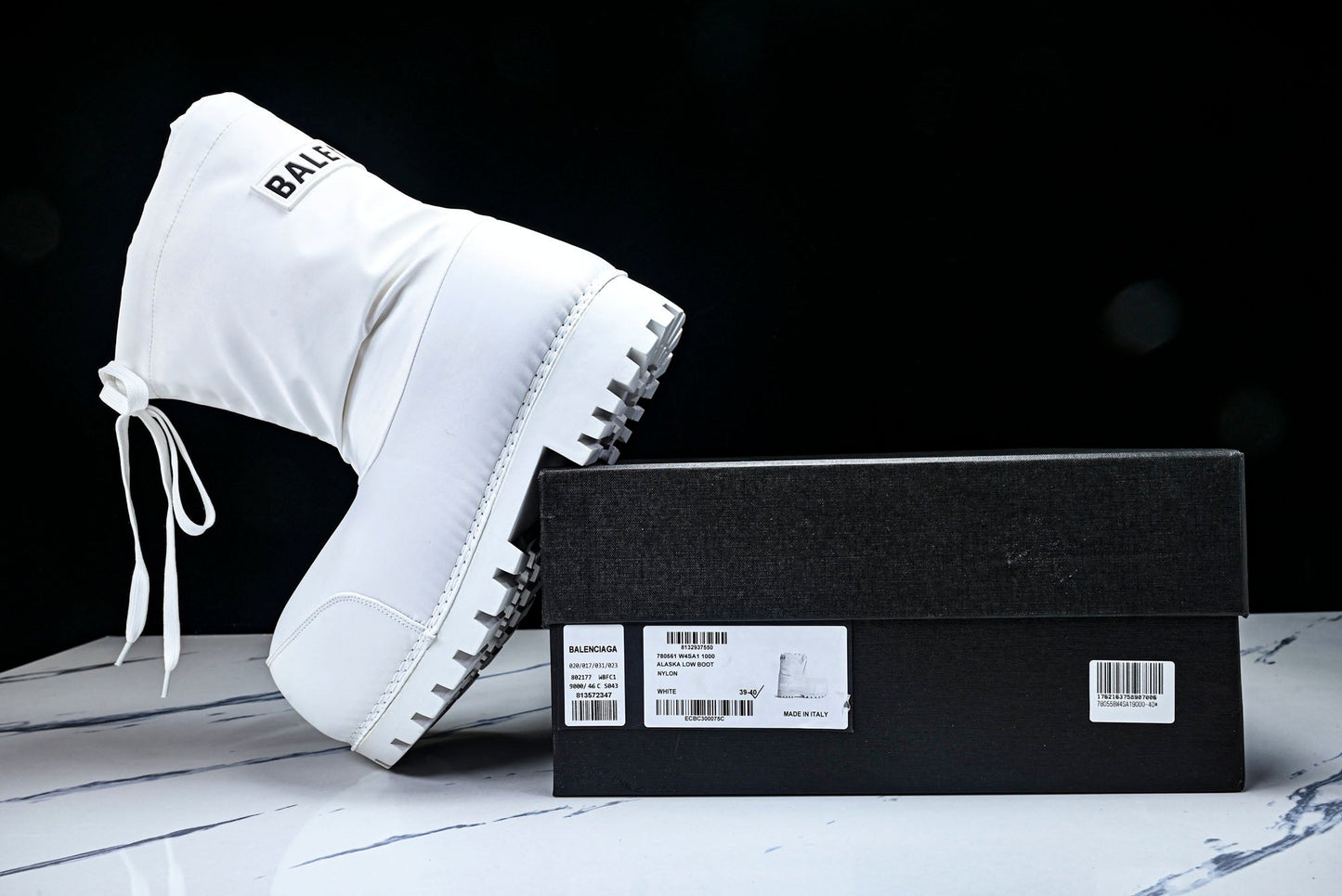 Вalenciaga Alaska Low Boot 'White'