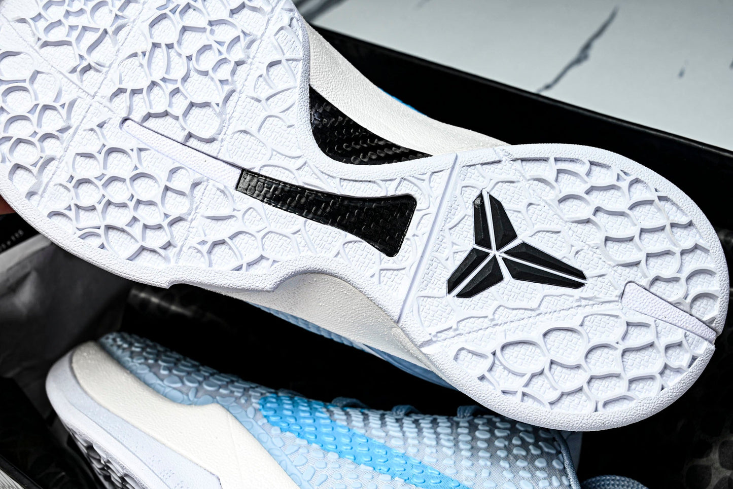 Kobe 6 Protro x Caitlin Clark 'Light Armory Blue'