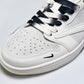Travis Scott AJ1 Low x Supreme 'White Black Sole' (Custom)