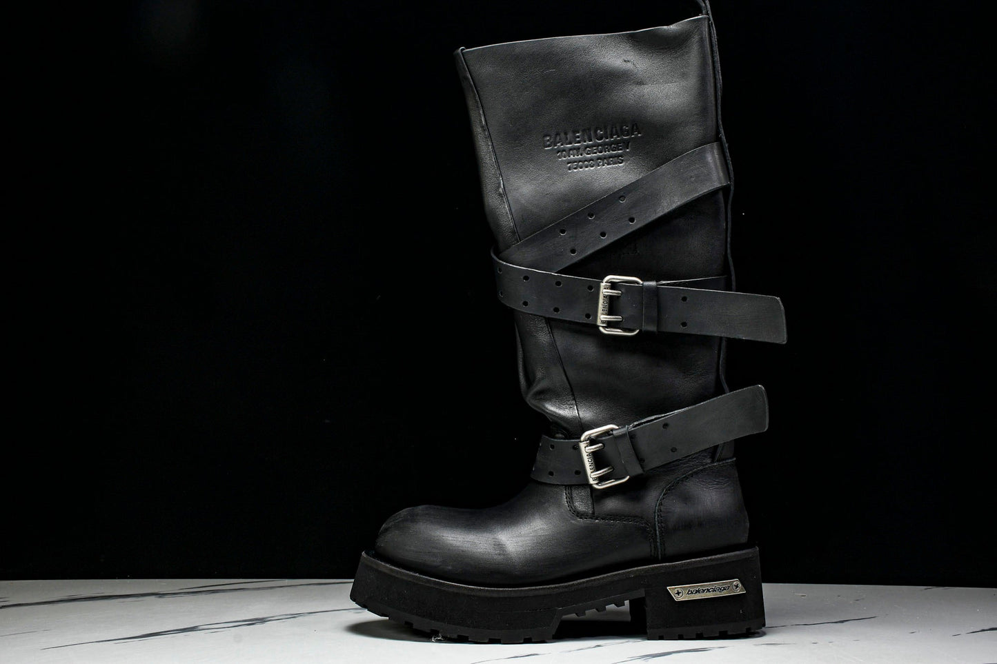 Вalenciaga Venom High Boot 'Black'