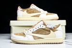 Travis Scott AJ1 Retro Low OG 'Sail Shy Pink'