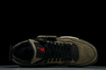 Travis Scott AJ4 Retro 'Olive Mocha' (Friends & Family)