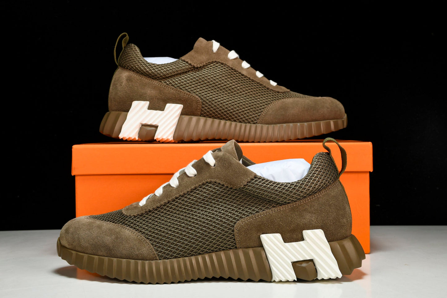Hermès Bouncing Sneaker 'Marron'