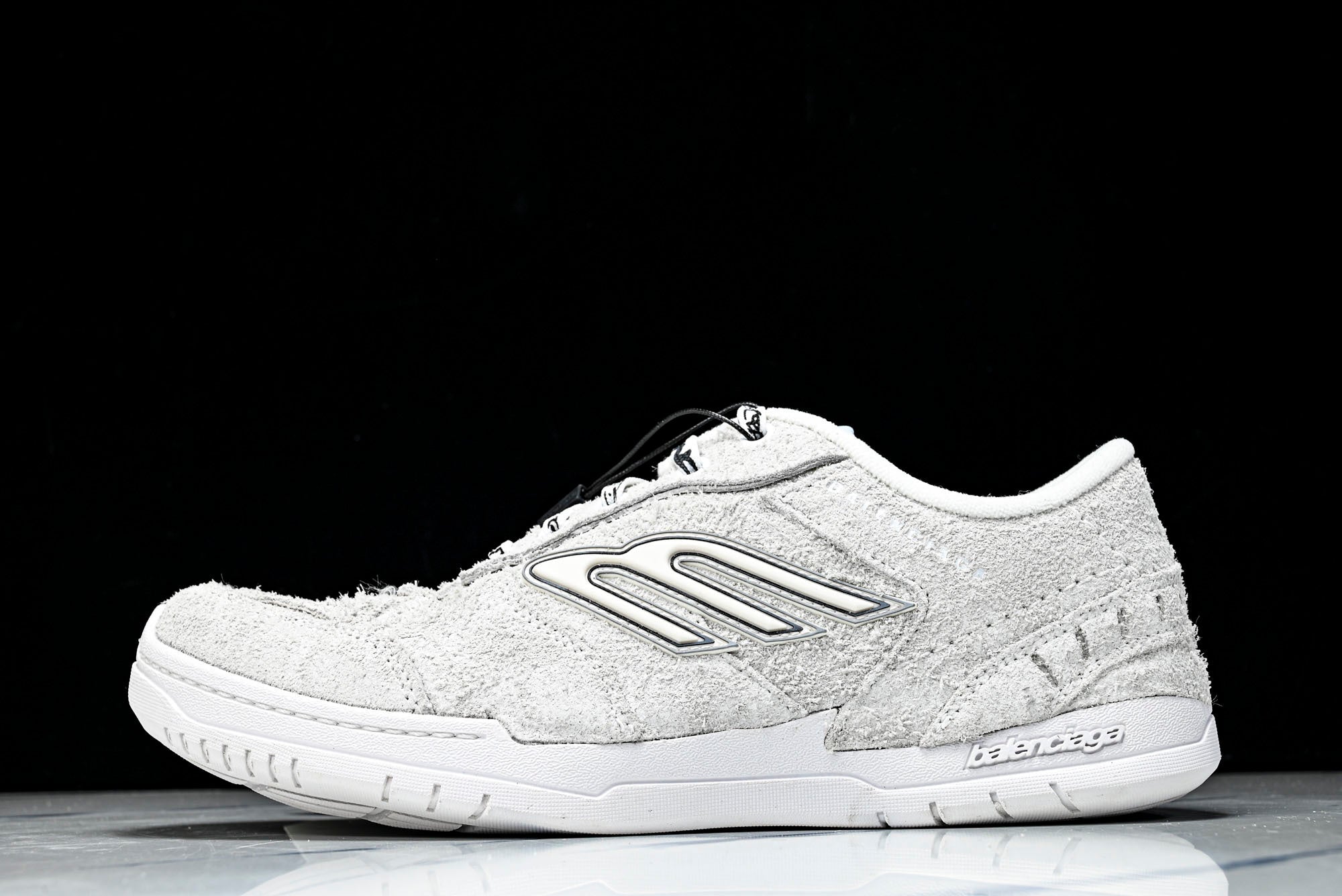 Вalenciaga Hamptons Suede Sneaker 'Off-White'