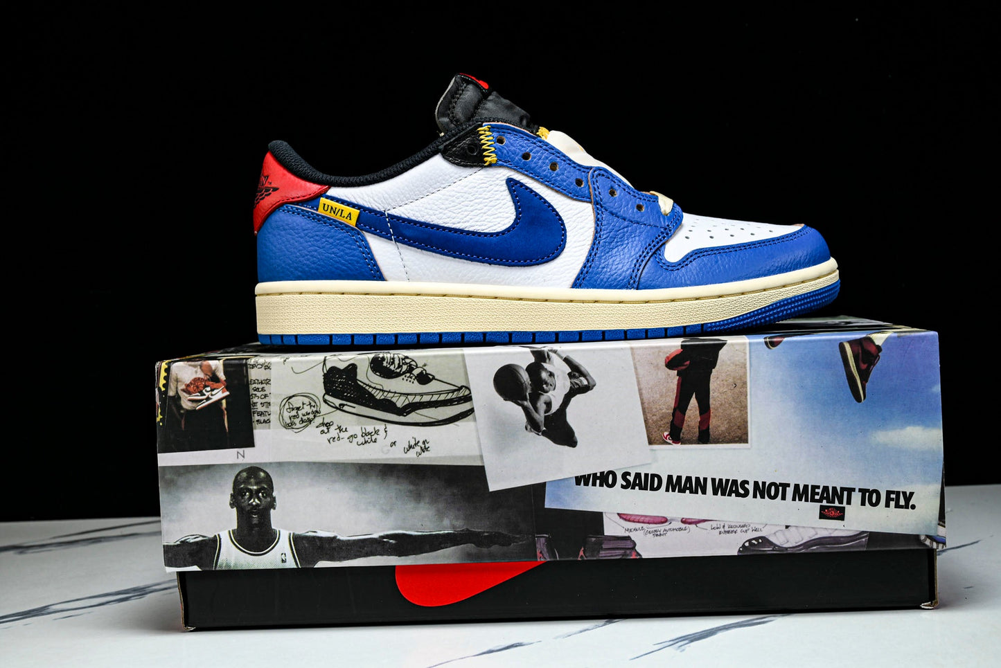 AJ1 Low Union LA 'Storm Blue' (Unreleased)