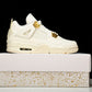 AJ4 Retro 'Metallic Gold'