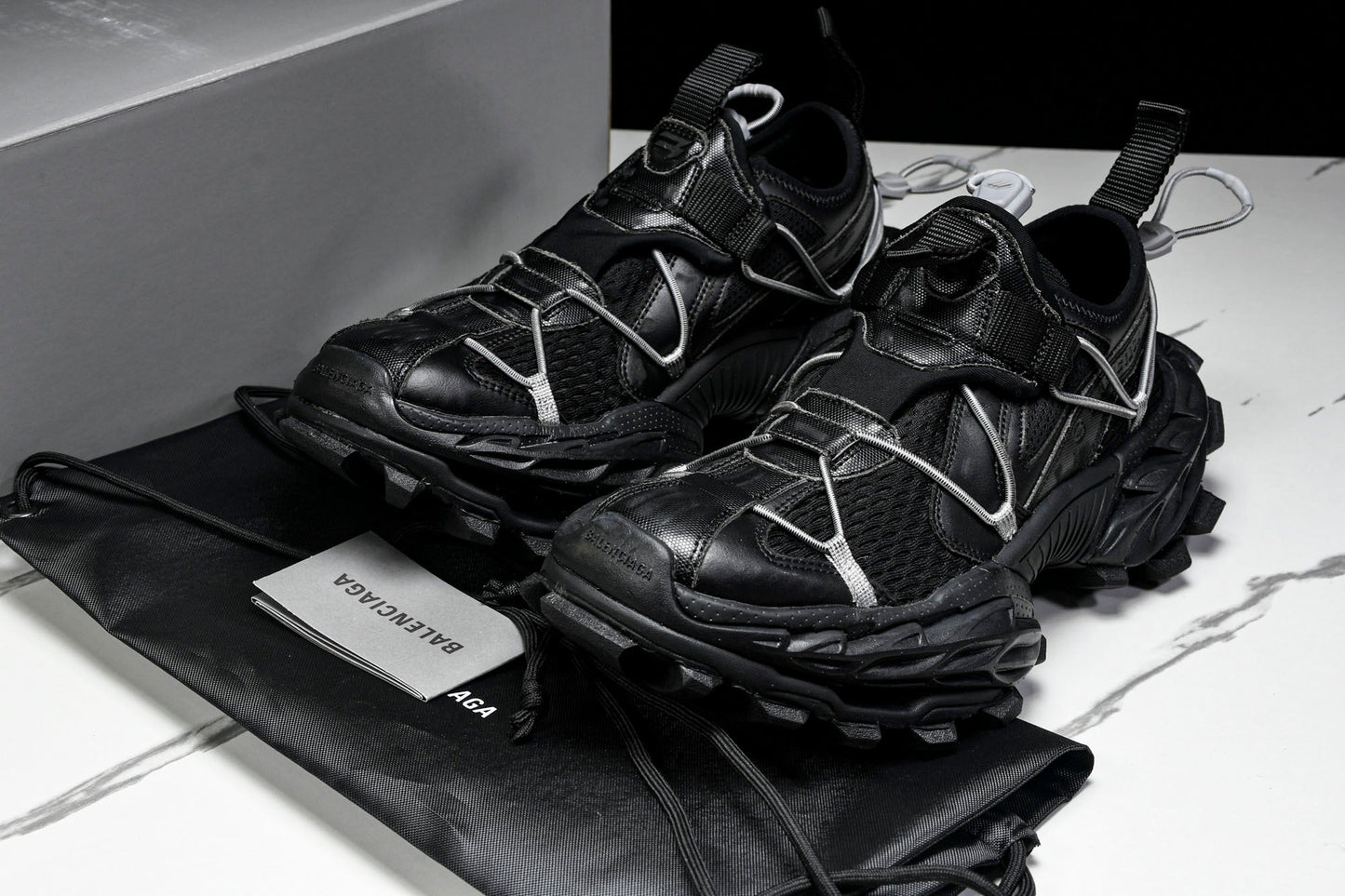 Вalenciaga Hike Sneaker 'Black'