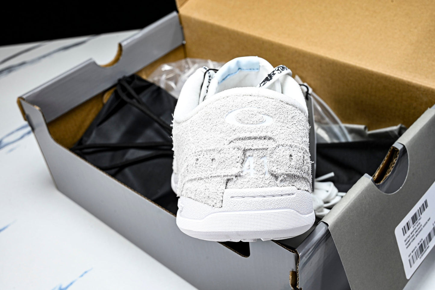 Вalenciaga Hamptons Suede Sneaker 'Off-White'