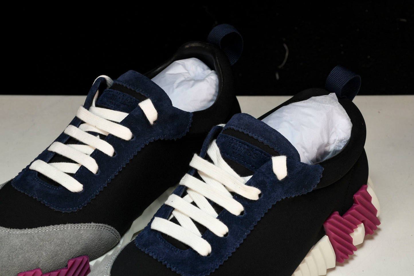 Нermès Bouncing Sneaker 'Noir Bordeaux'