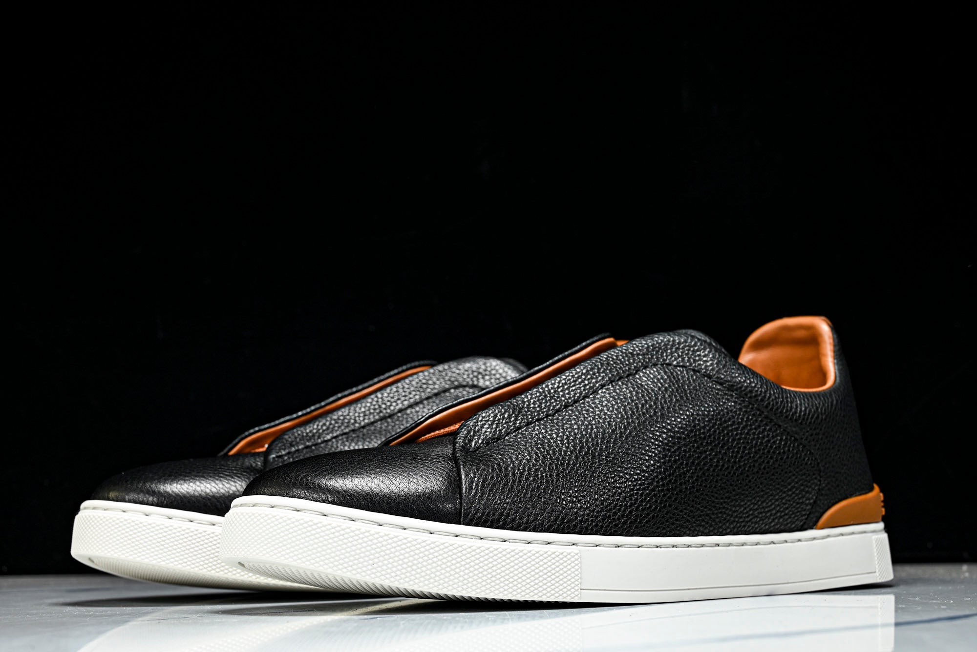 ZEGNA Triple Stitch 'Black'