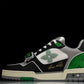 Louis Vuittоп Trainer Low Velcro Strap 'Green Black'